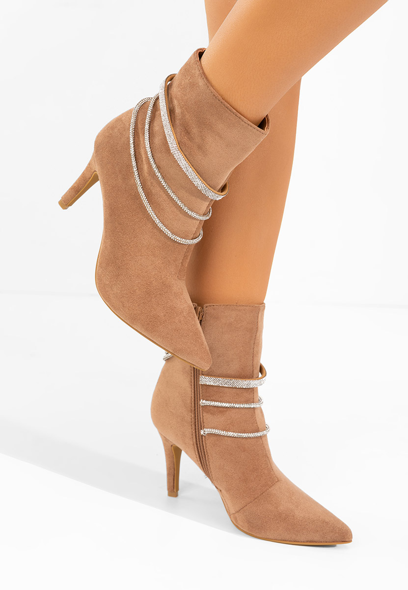 Tronchetti eleganti Lorreta camel