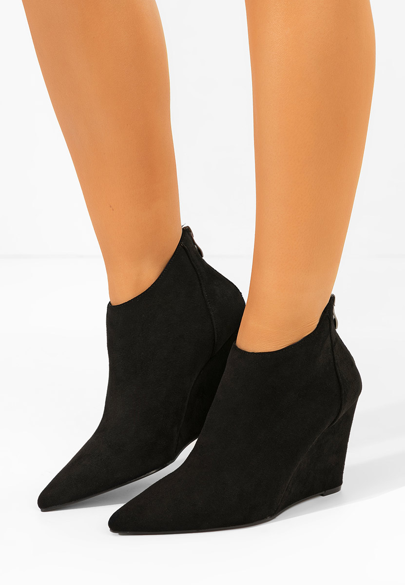 Tronchetti con zeppa Shenna V3 nero