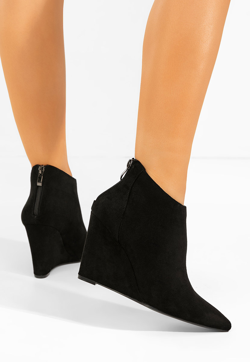 Tronchetti con zeppa Shenna V3 nero