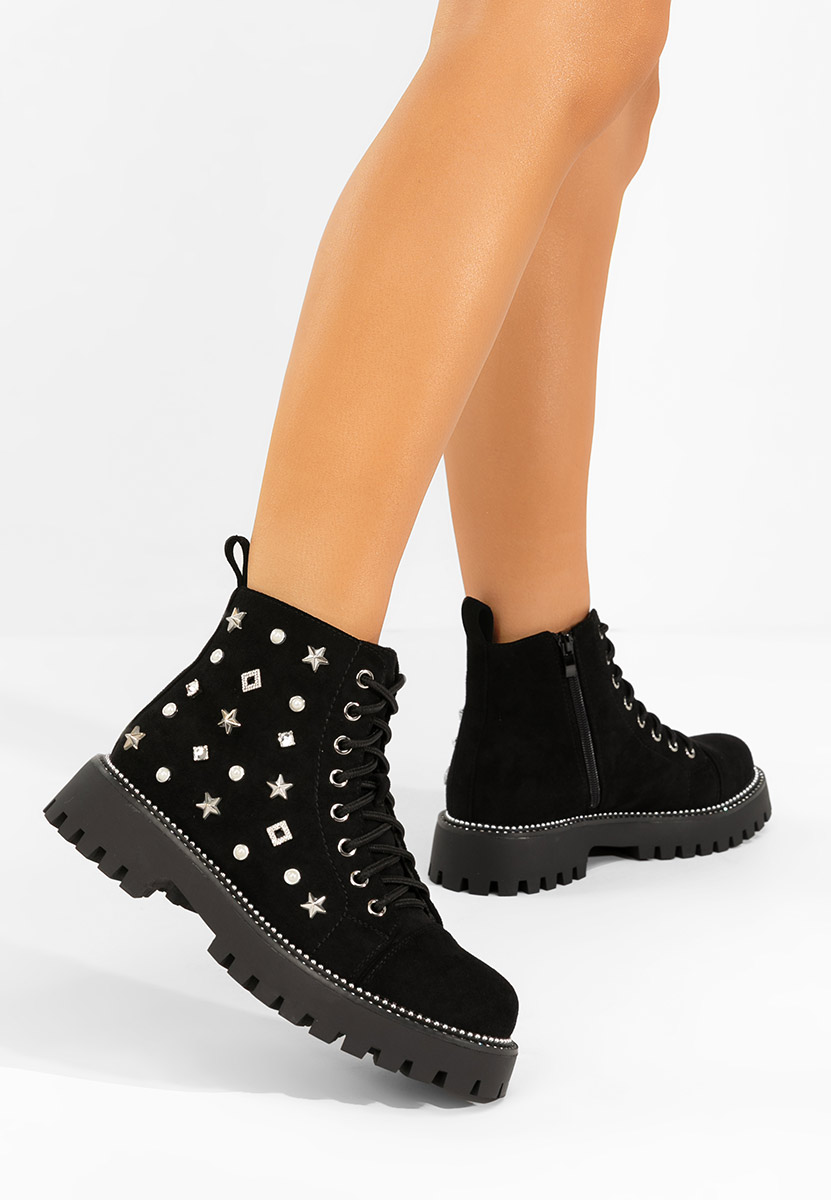 Scarponcini donna Stelyana nero