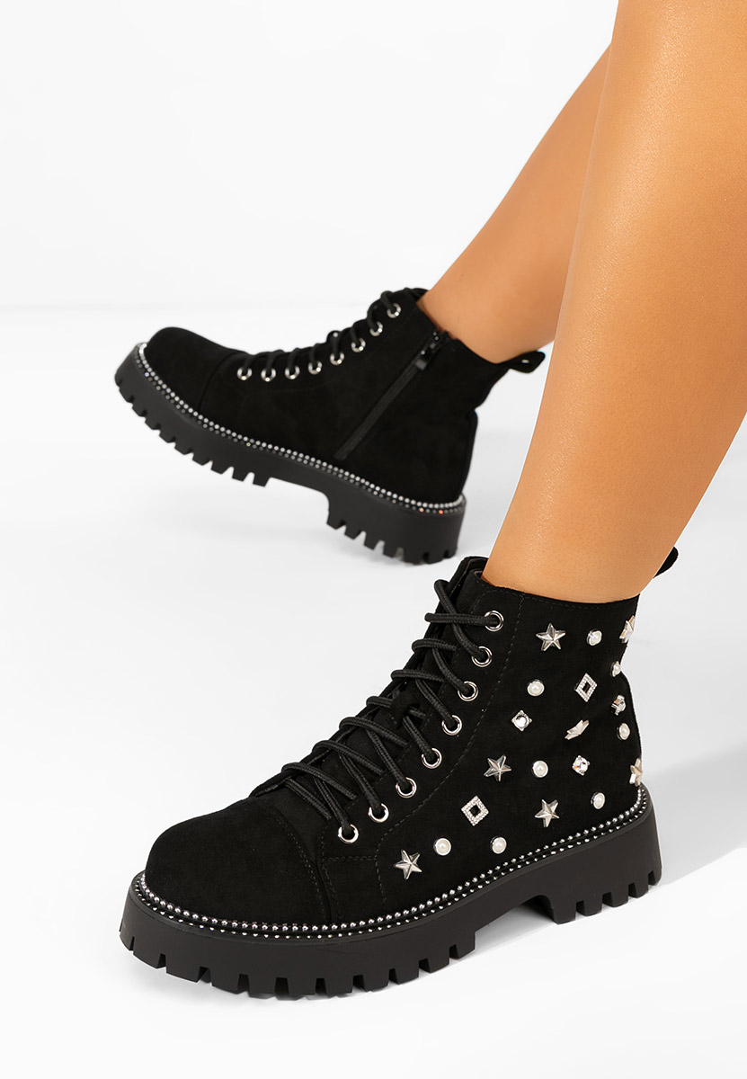 Scarponcini donna Stelyana nero