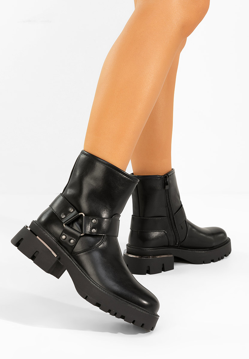 Stivaletti donna Alinoa nero