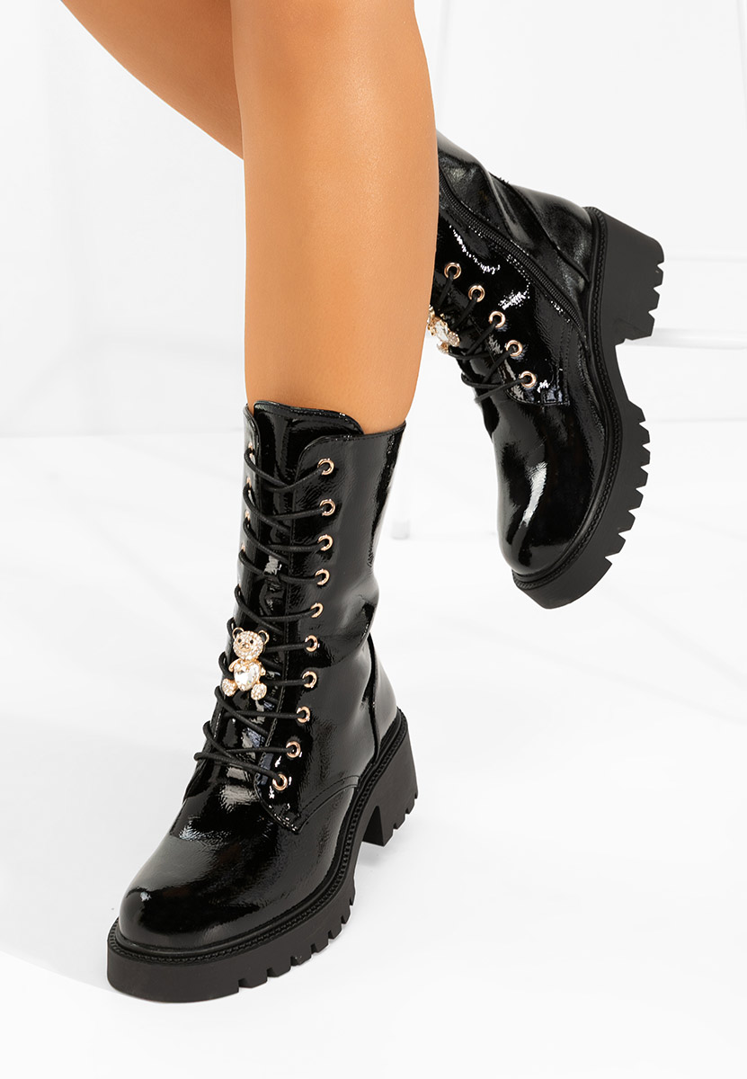 Anfibi donna Fabina V2 nero