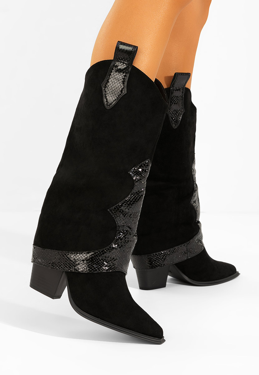 Stivali texani donna Nistora nero