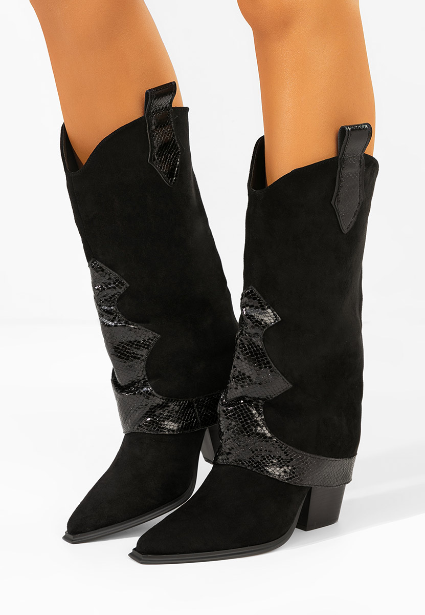 Stivali texani donna Nistora nero