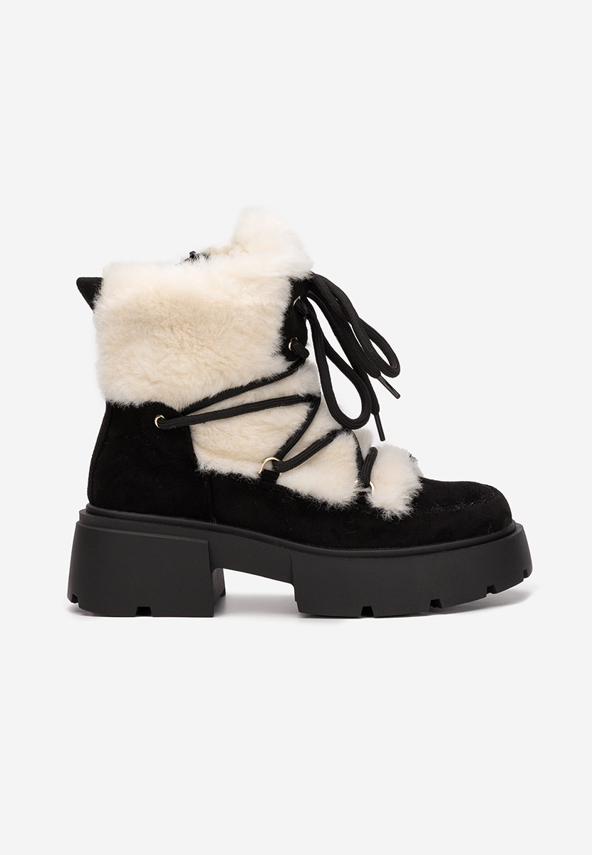 Stivaletti invernali donna Aslyn nero