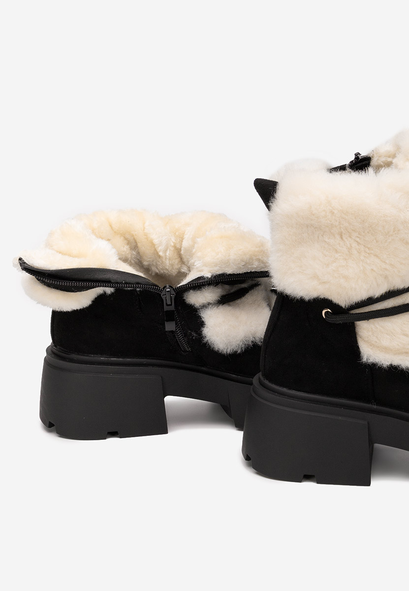Stivaletti invernali donna Aslyn nero