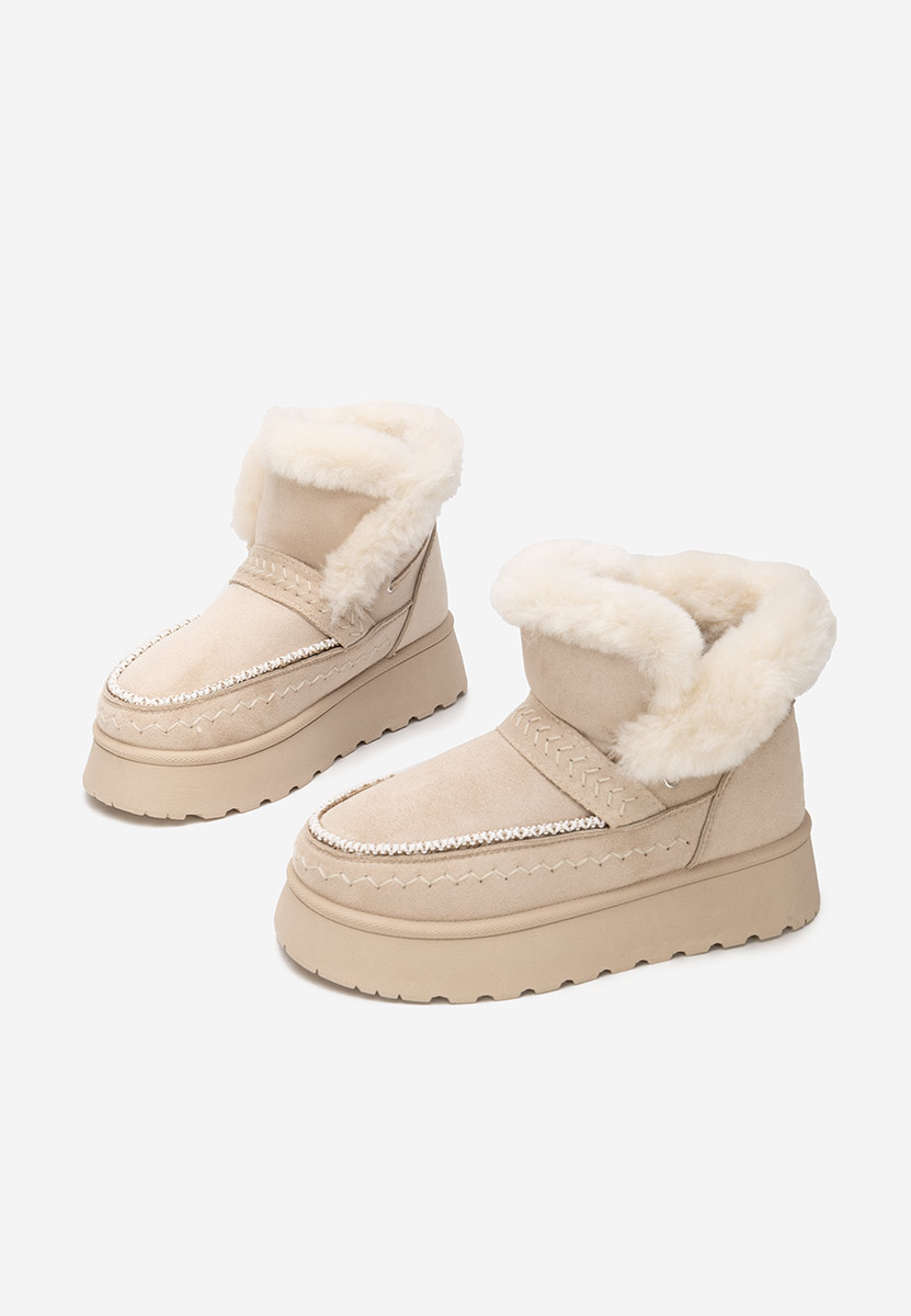 Stivaletti invernali donna Tavoria V2 beige