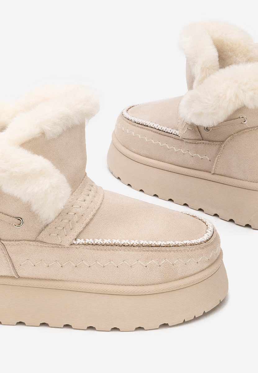 Stivaletti invernali donna Tavoria V2 beige