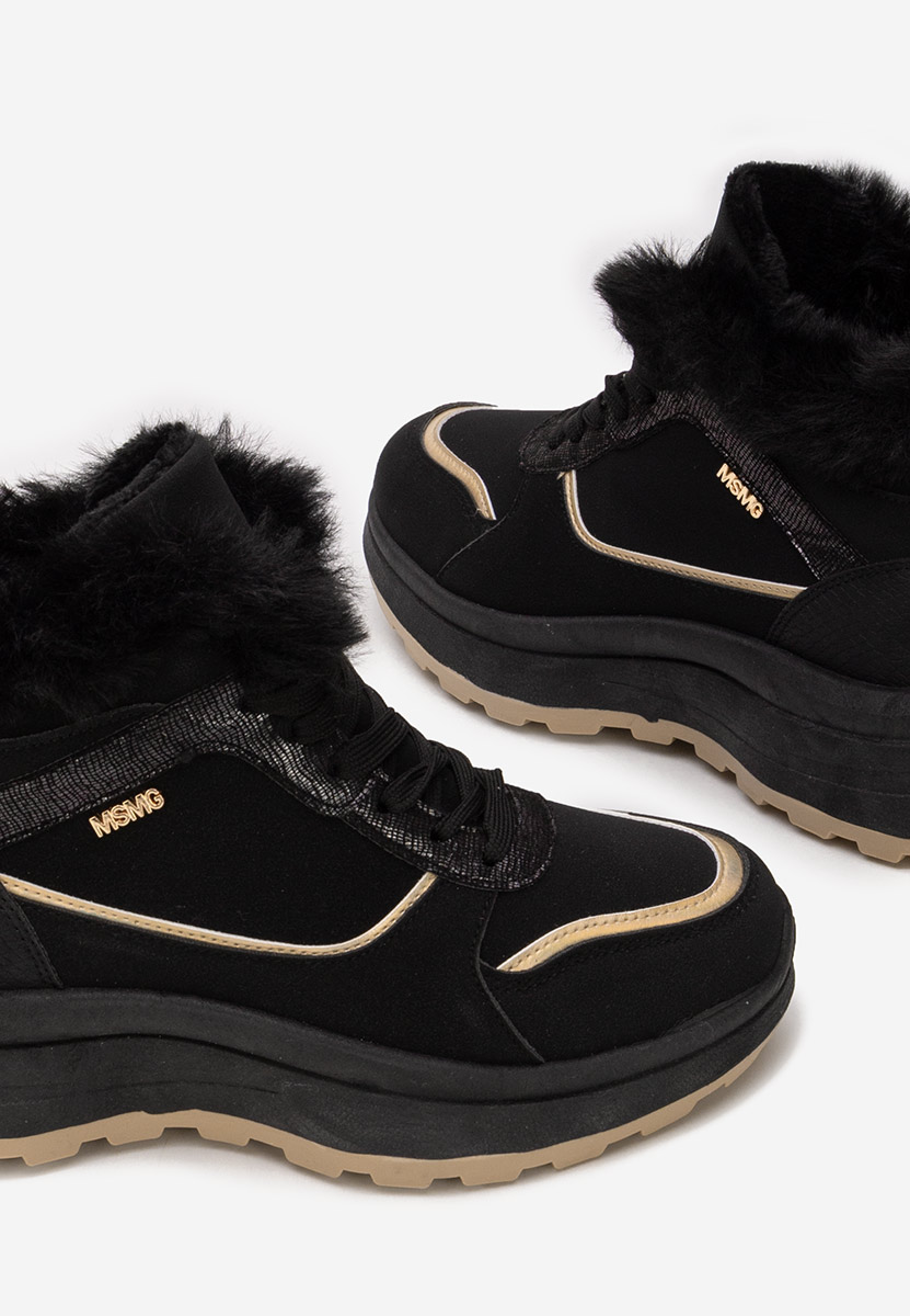 Sneakers donna invernali Toska nero