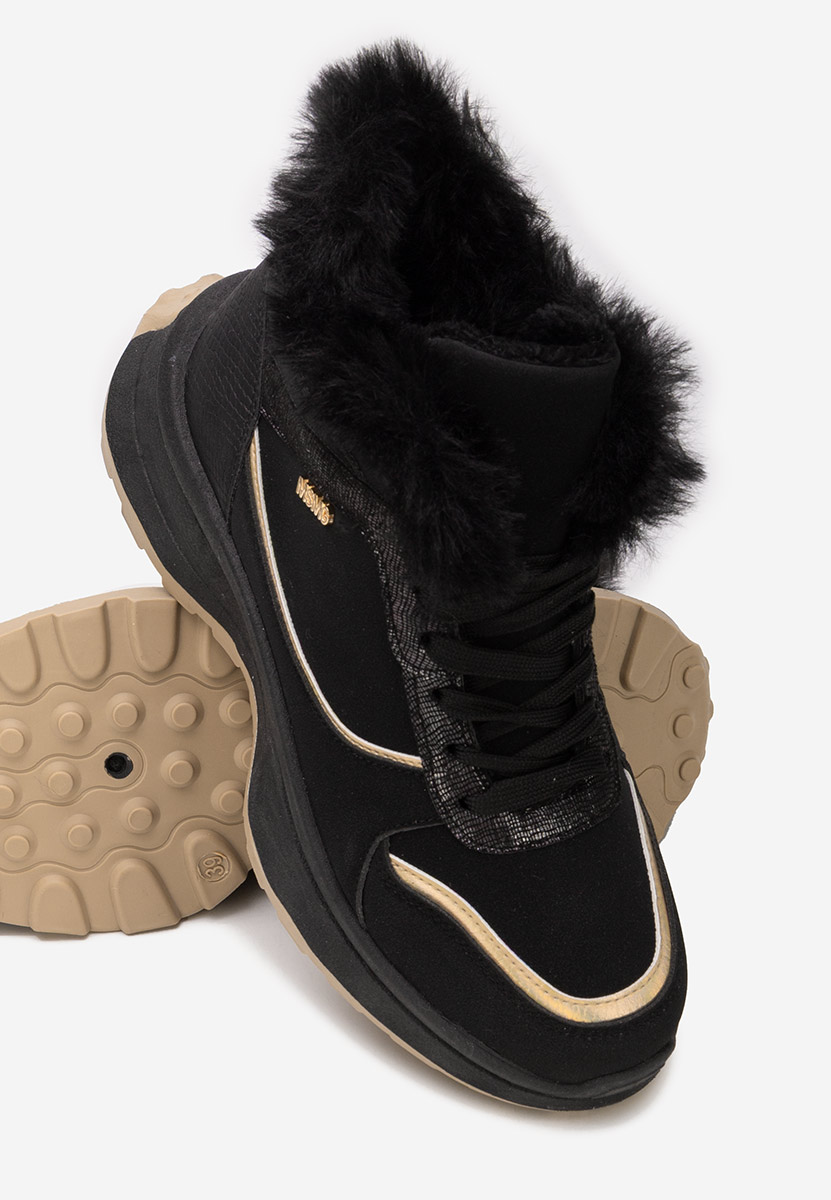 Sneakers donna invernali Toska nero