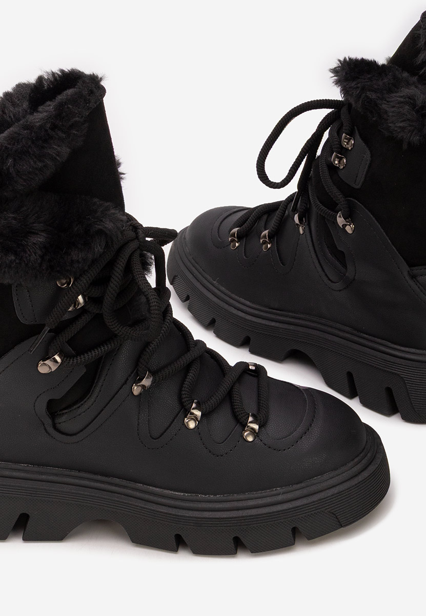 Stivaletti invernali donna Celima nero