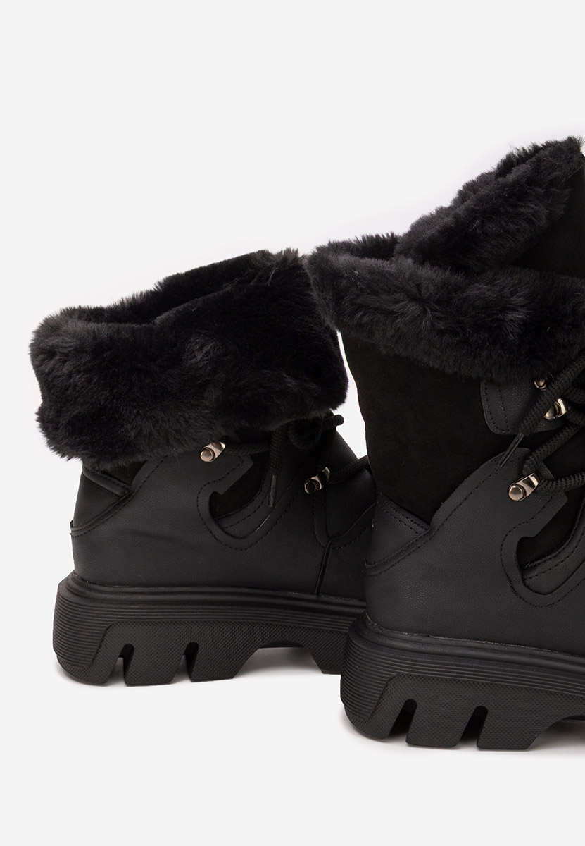 Stivaletti invernali donna Celima nero