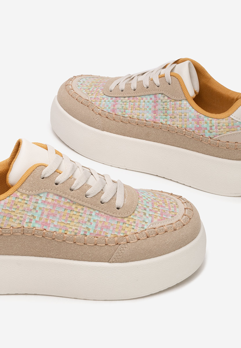 Sneakers con zeppa Cecila cachi