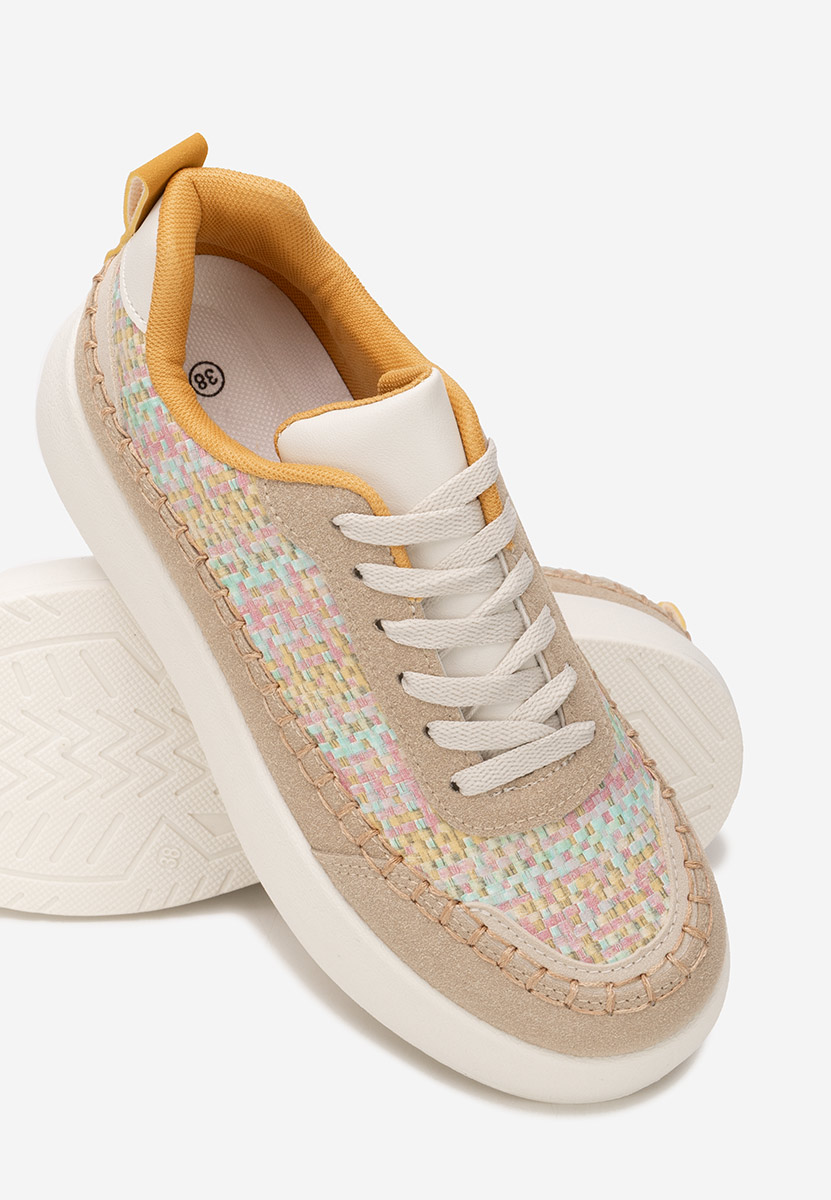 Sneakers con zeppa Cecila cachi