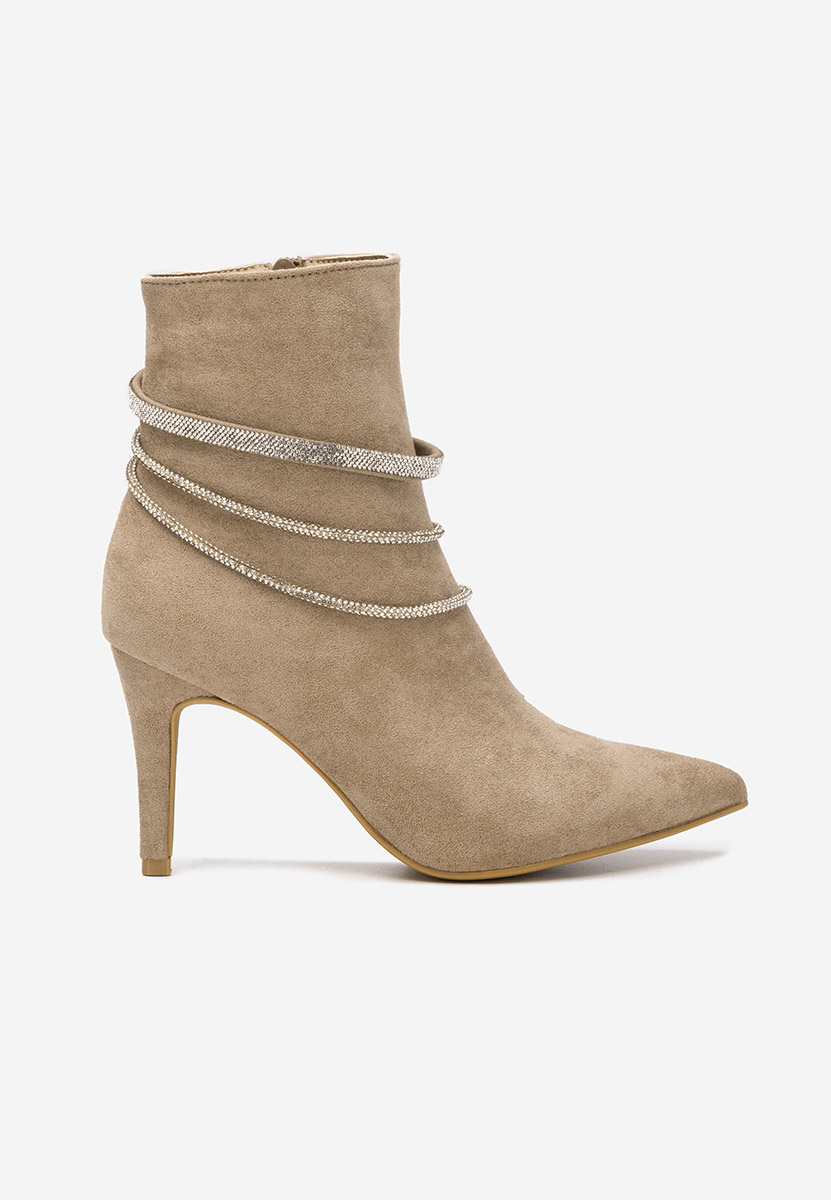 Tronchetti eleganti Lorreta cachi