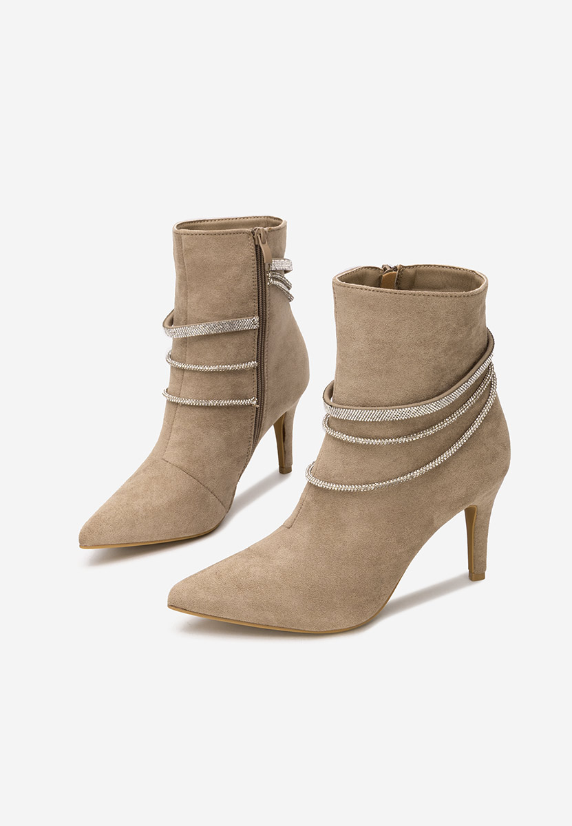 Tronchetti eleganti Lorreta cachi