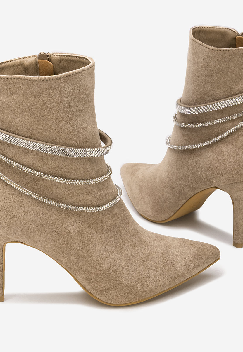 Tronchetti eleganti Lorreta cachi