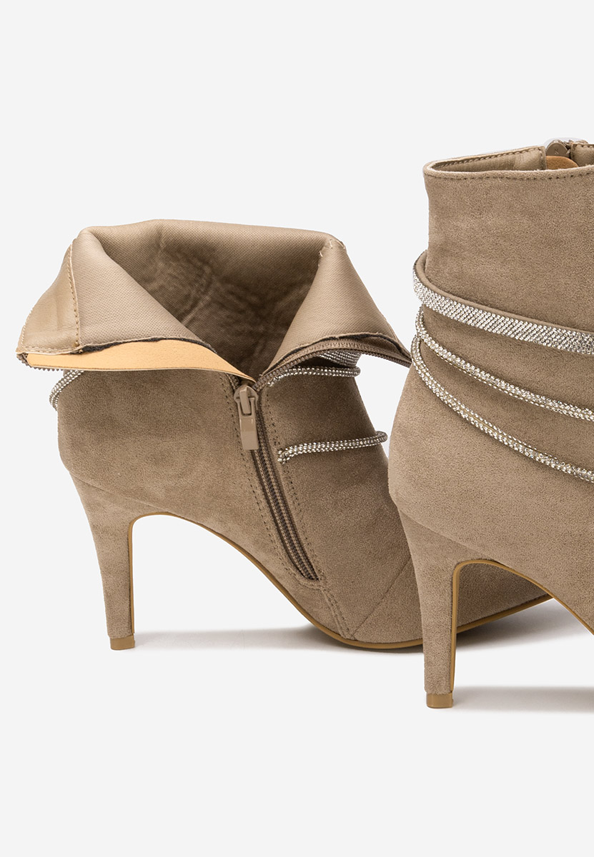 Tronchetti eleganti Lorreta cachi