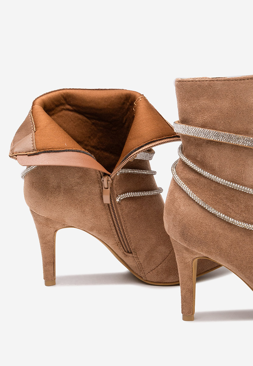 Tronchetti eleganti Lorreta camel