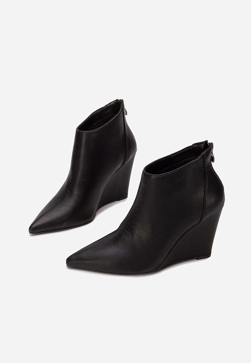 Tronchetti con zeppa Shenna V2 nero