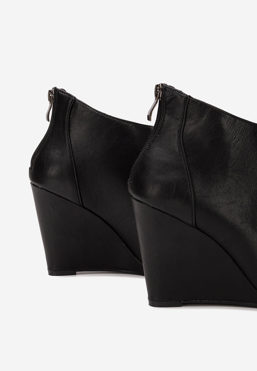 Tronchetti con zeppa Shenna V2 nero