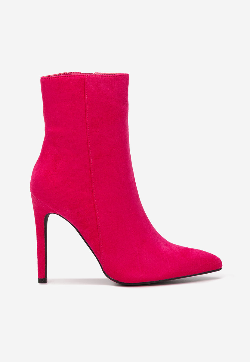 Tronchetti tacco a spillo Cendria fucsia