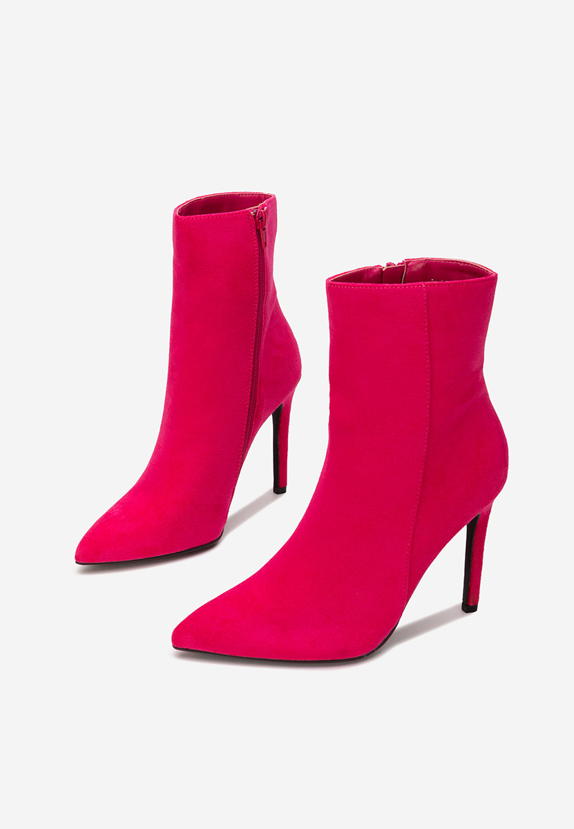 Tronchetti tacco a spillo Cendria fucsia