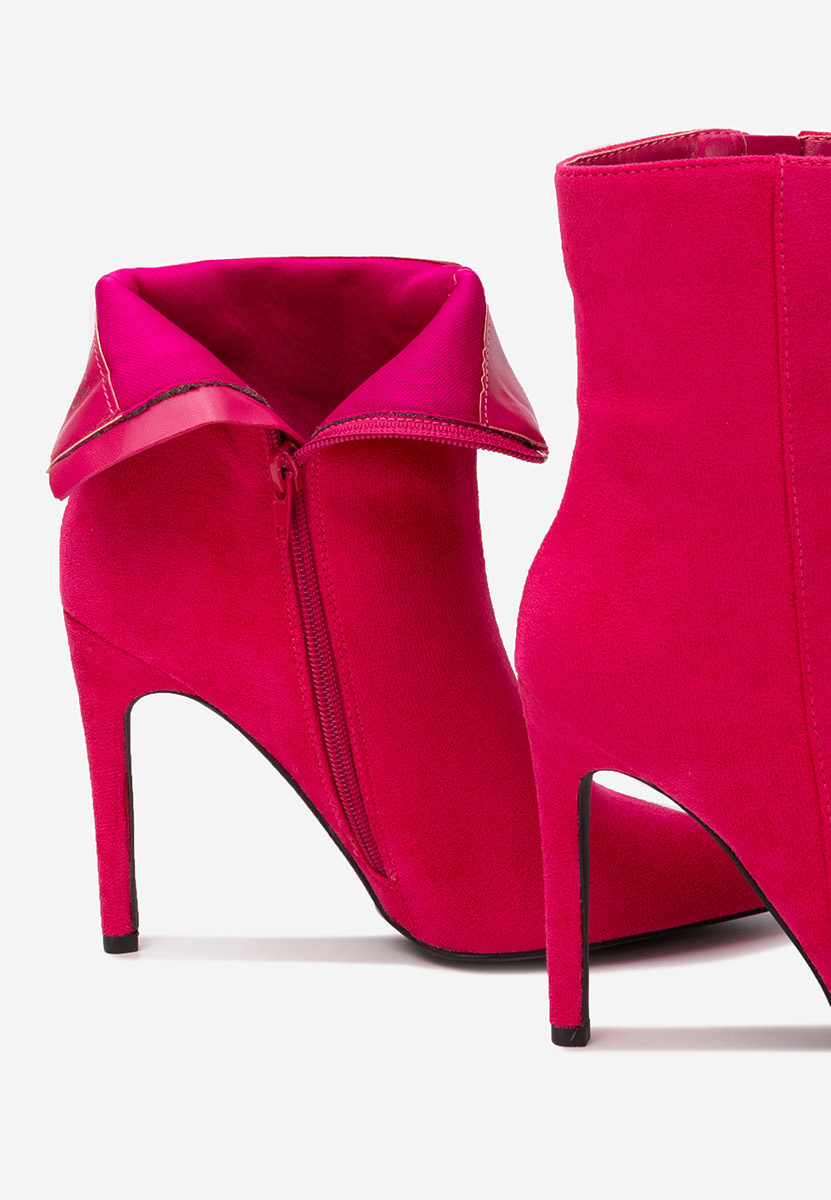 Tronchetti tacco a spillo Cendria fucsia
