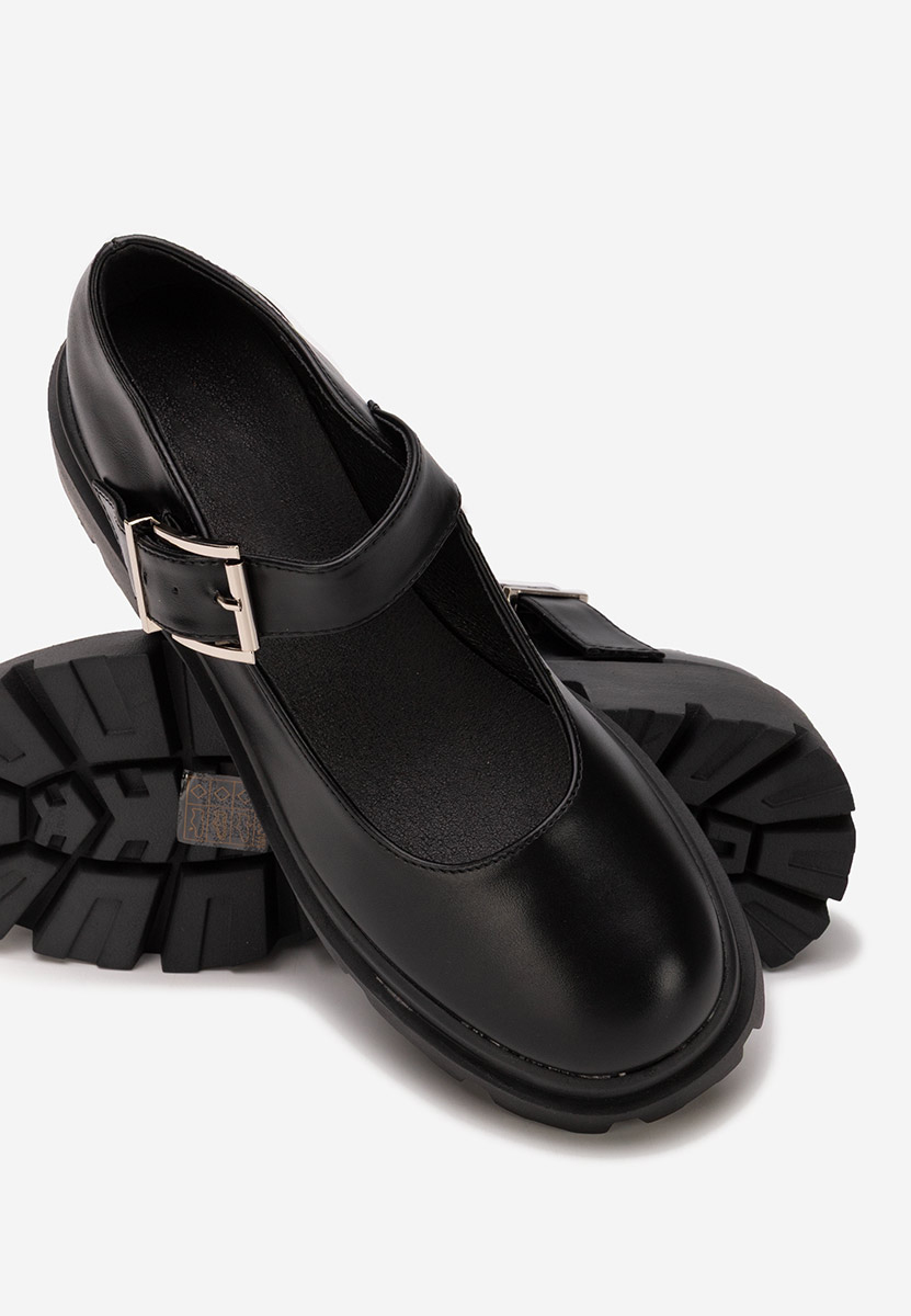 Scarpe con plateau Masovia nero