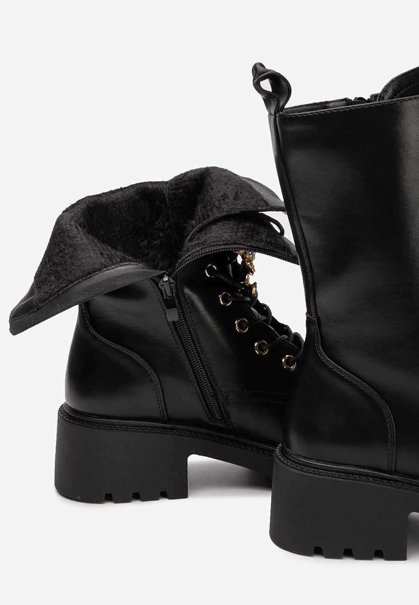 Anfibi donna Fabina nero