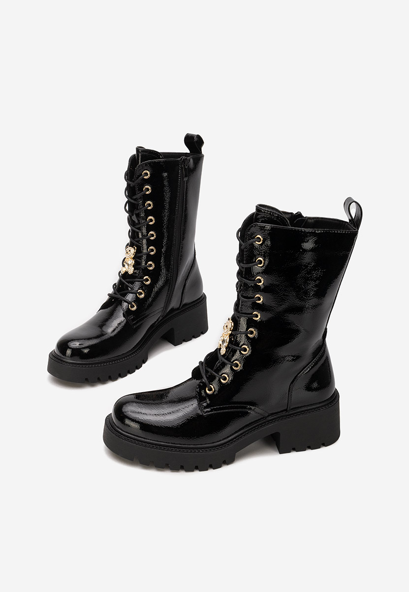 Anfibi donna Fabina V2 nero