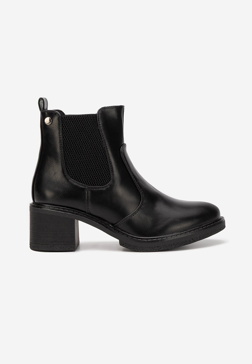 Stivaletto chelsea donna Flaviama nero