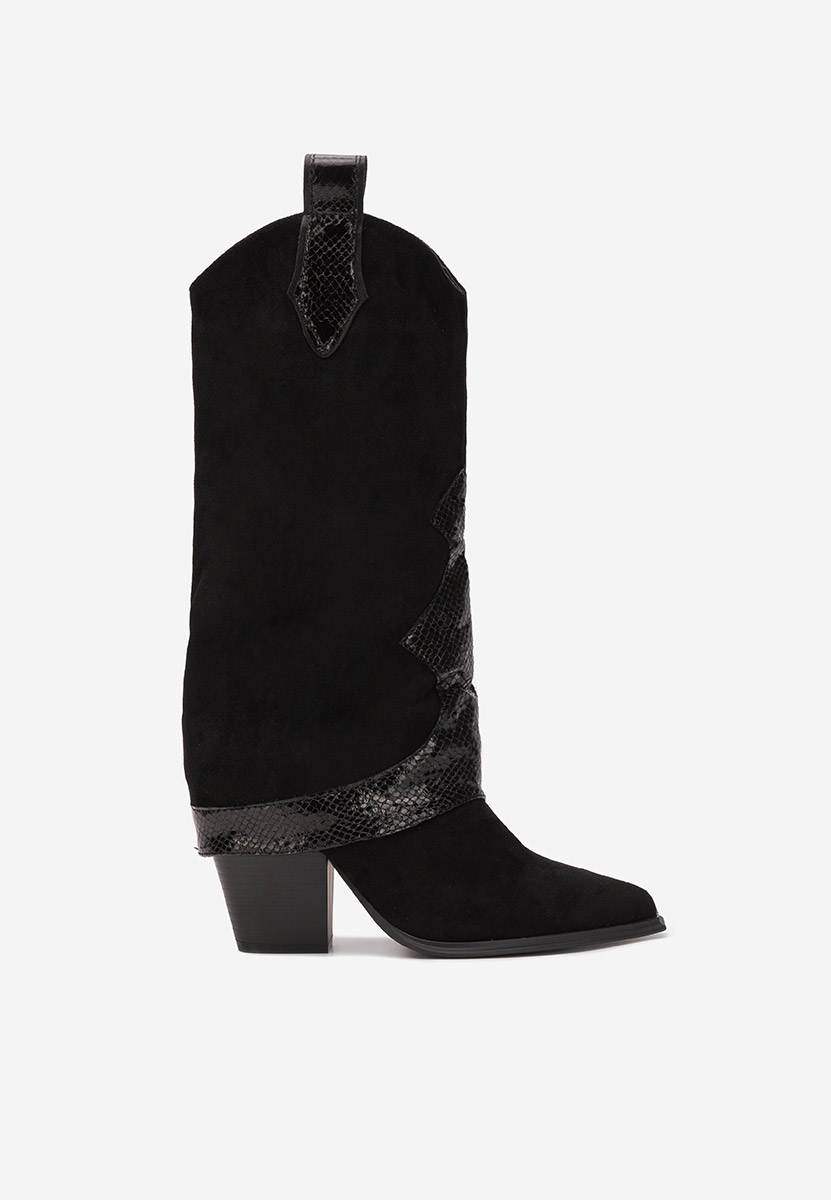 Stivali texani donna Nistora nero