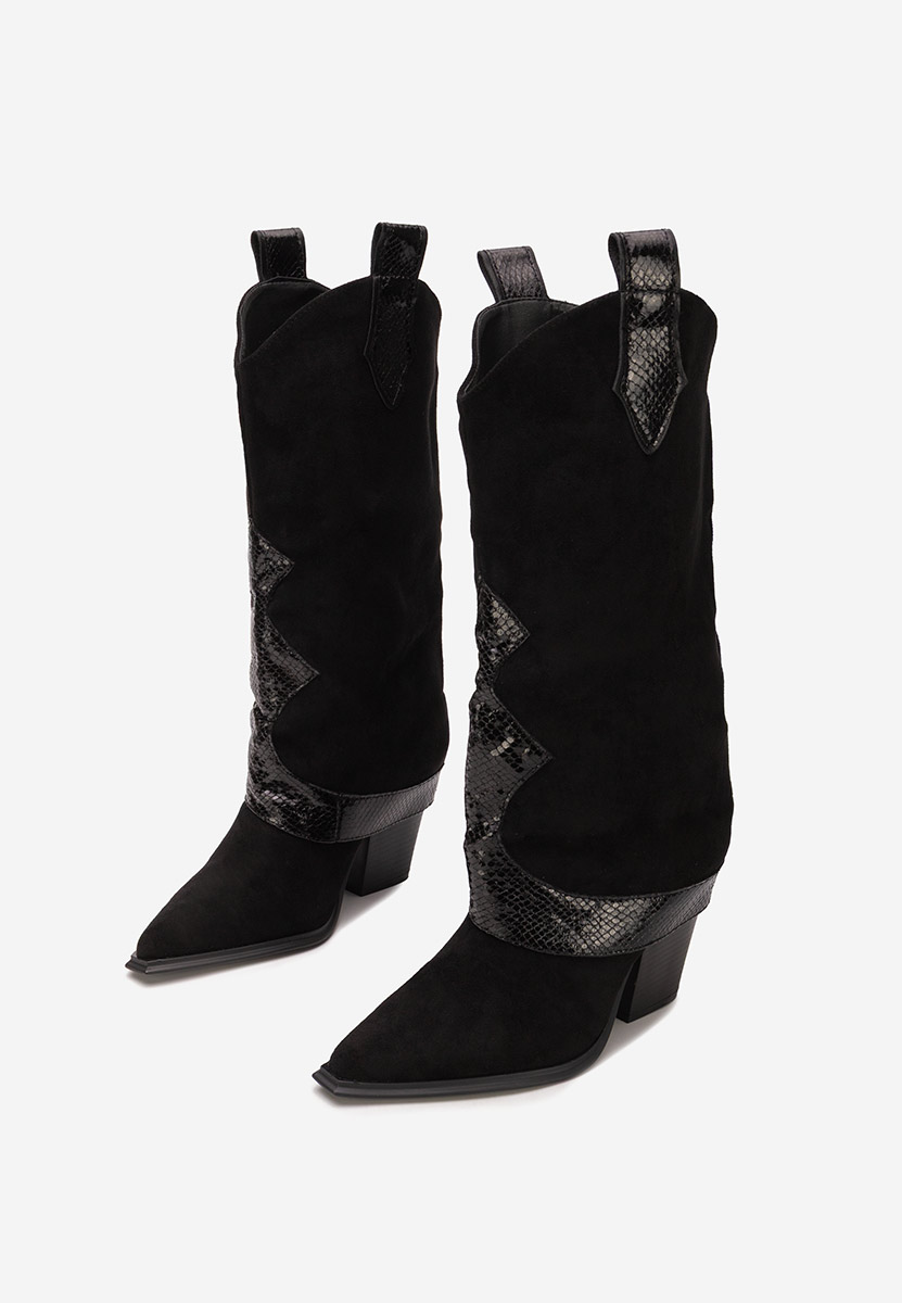 Stivali texani donna Nistora nero