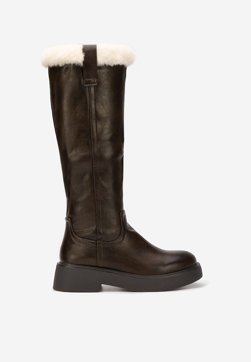 Stivali da donna Kayce marrone