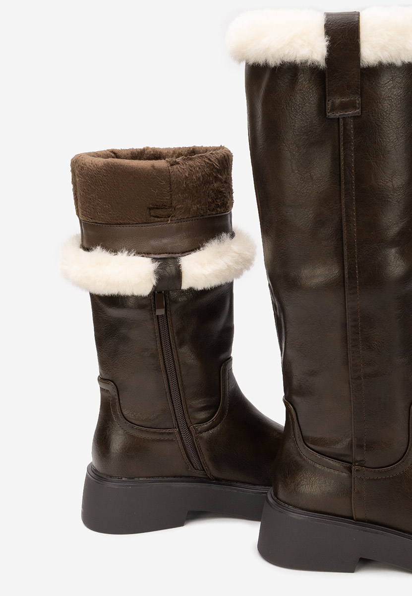 Stivali da donna Kayce marrone