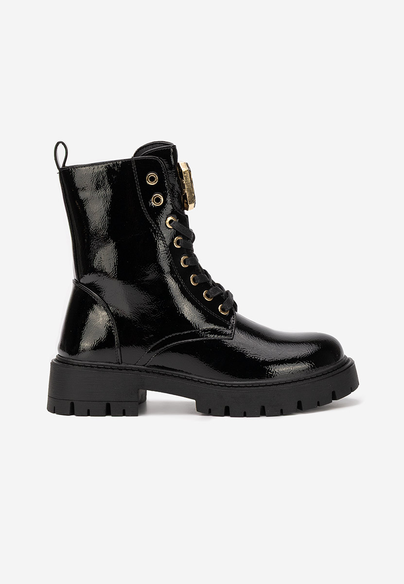 Anfibi donna Tatiania nero