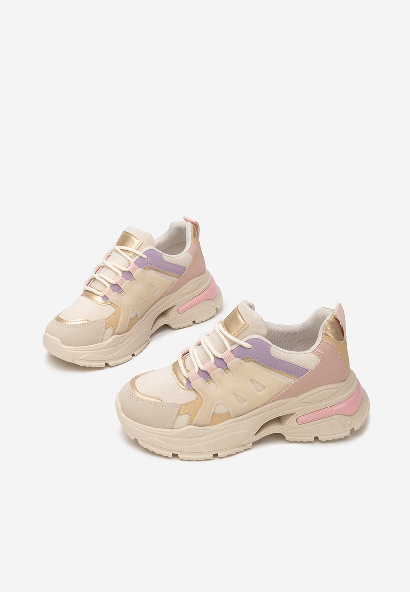 Sneakers con zeppa Alverisa colorate