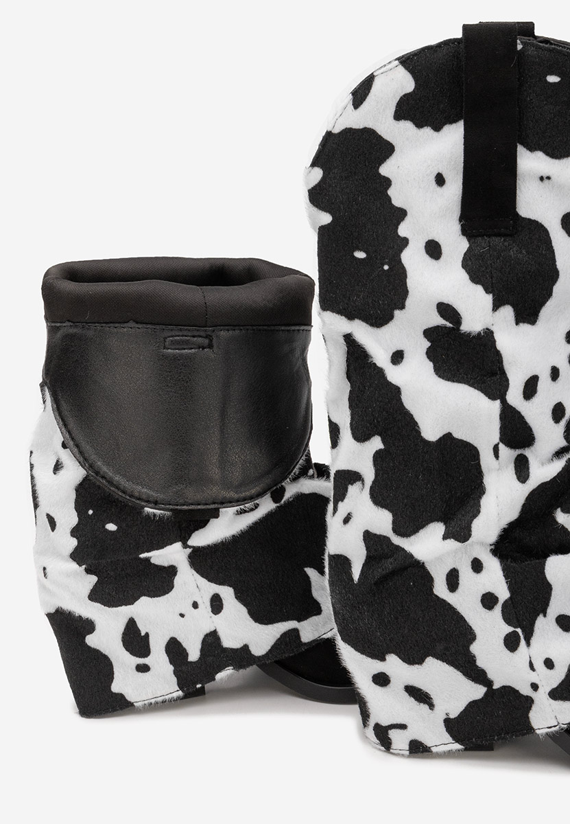 Stivali cowboy donna Stolia animal print