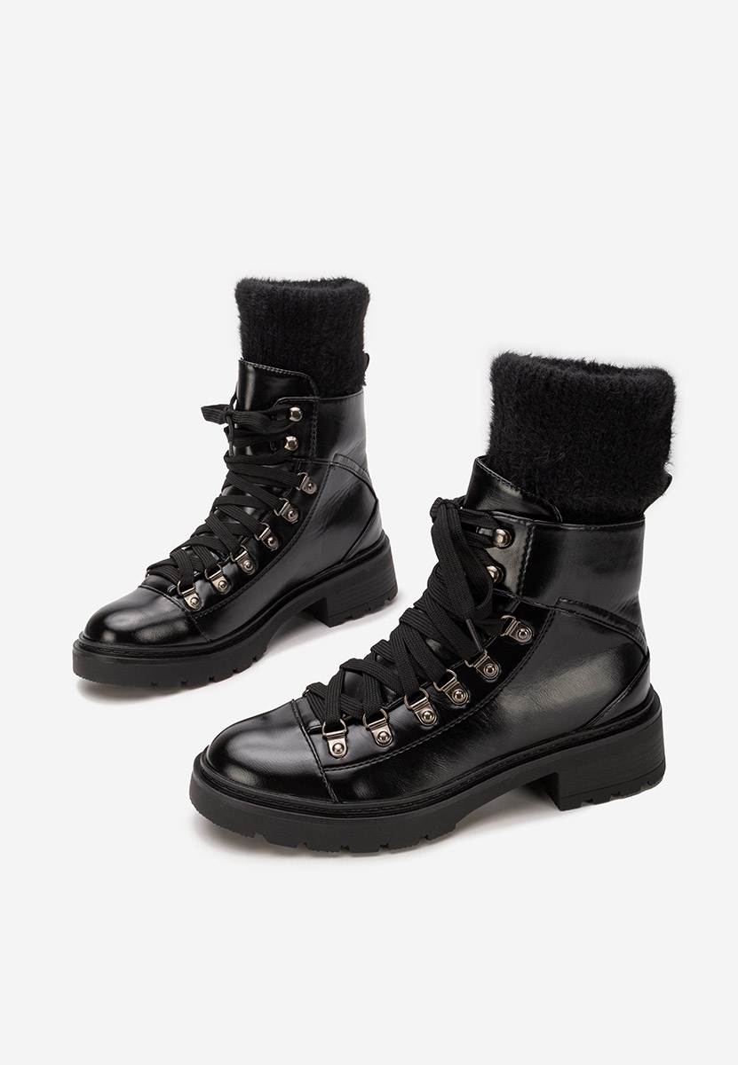 Scarponcini donna Simonia nero