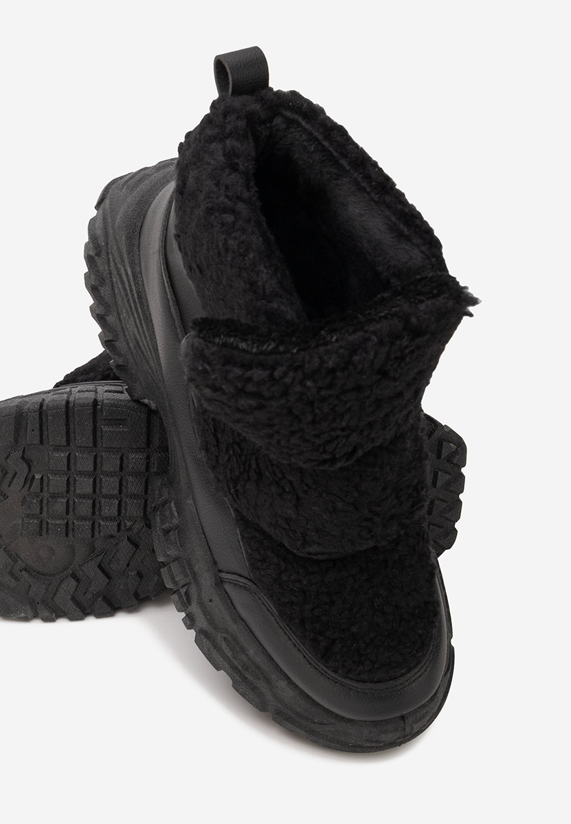 Sneakers donna invernali Comino nero