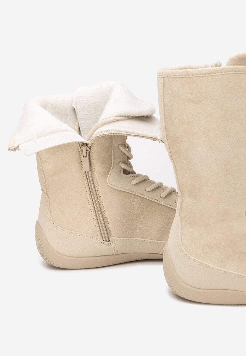 Scarpe da ginnastica High-Top Stelia beige