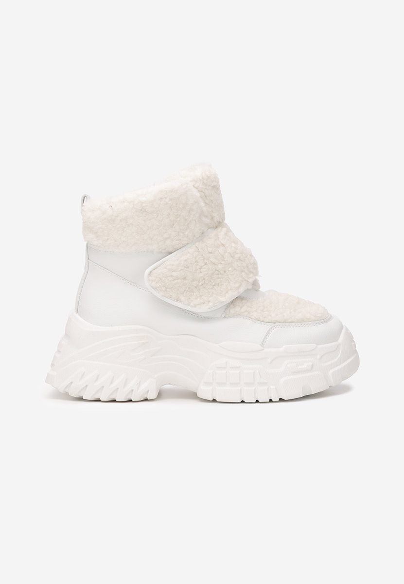 Sneakers donna invernali Comino bianchi