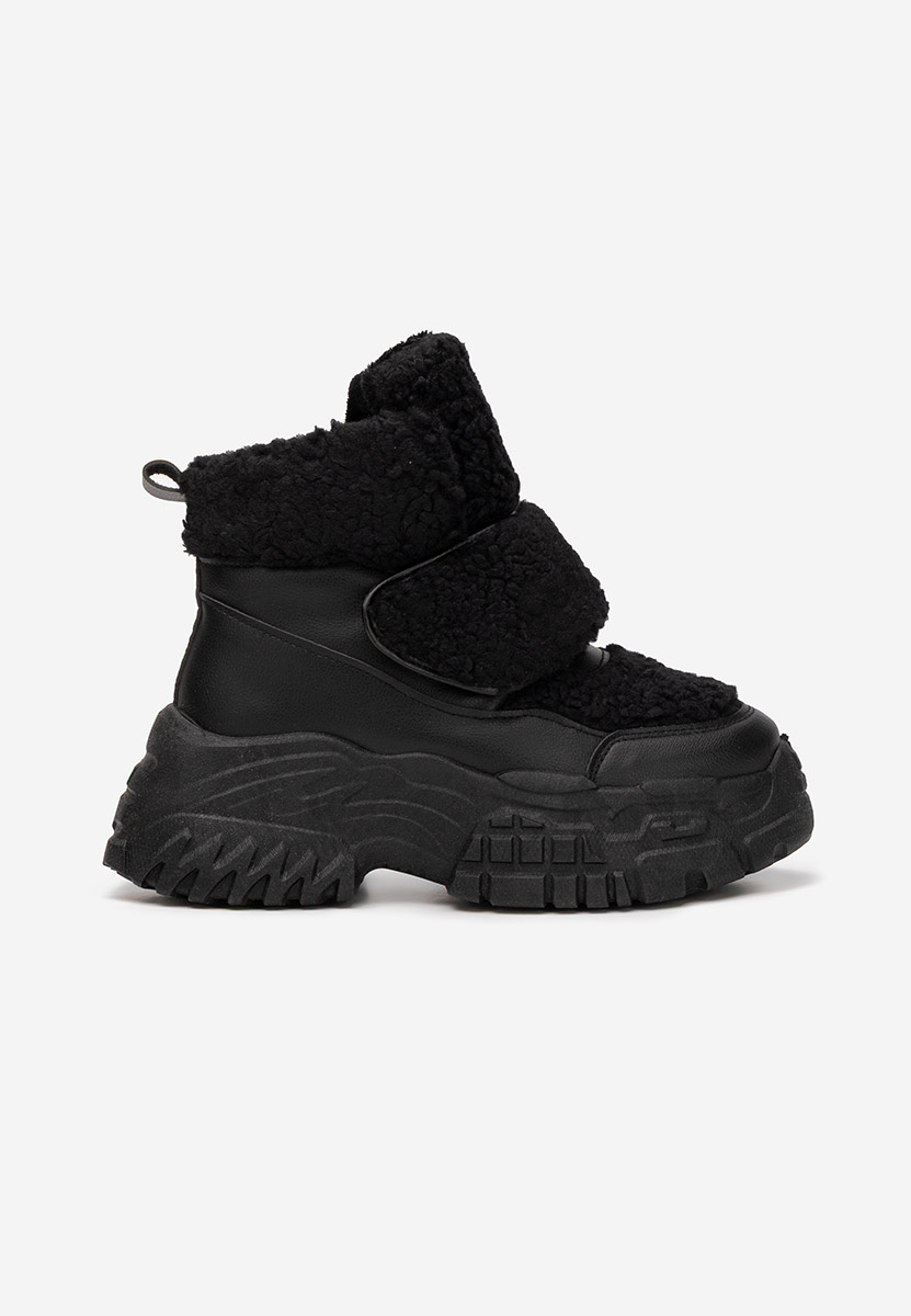 Sneakers donna invernali Comino nero