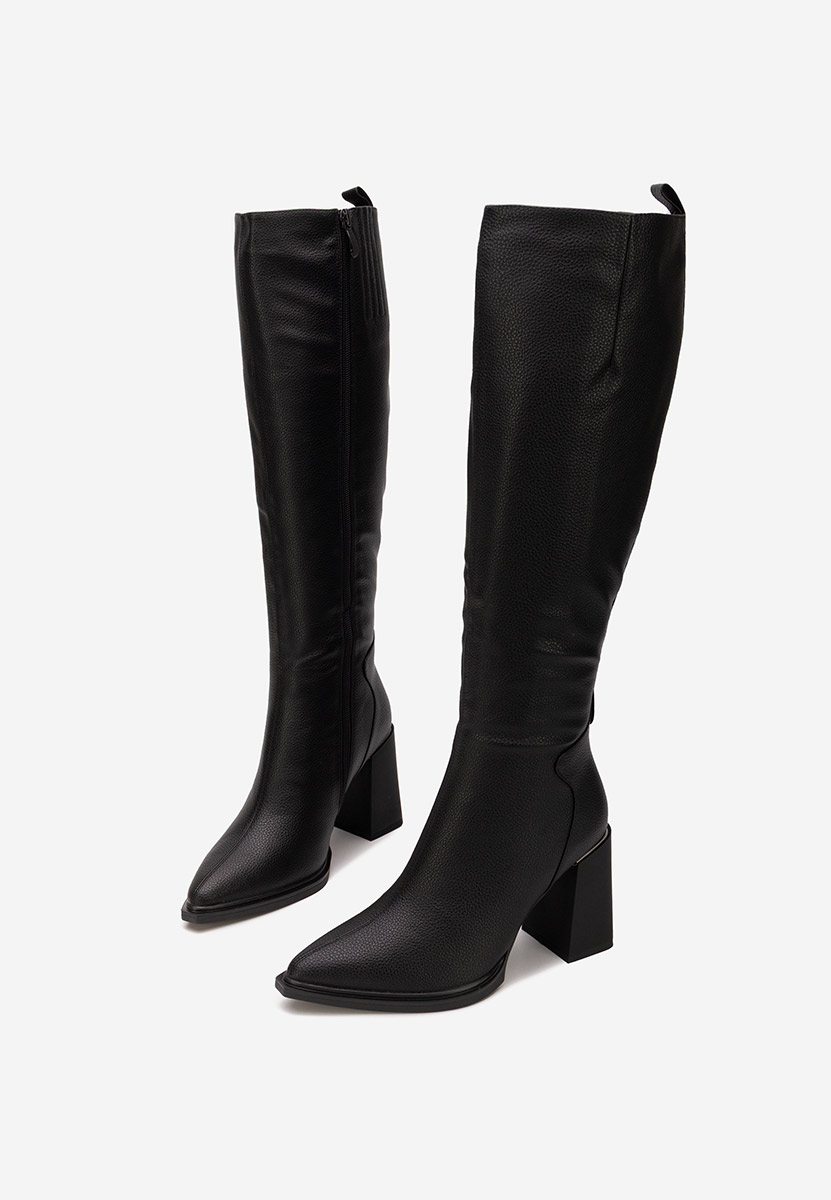 Stivali con tacco Ricardia V2 nero