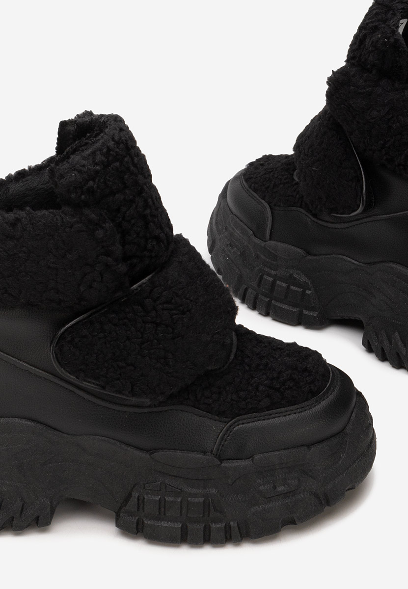Sneakers donna invernali Comino nero