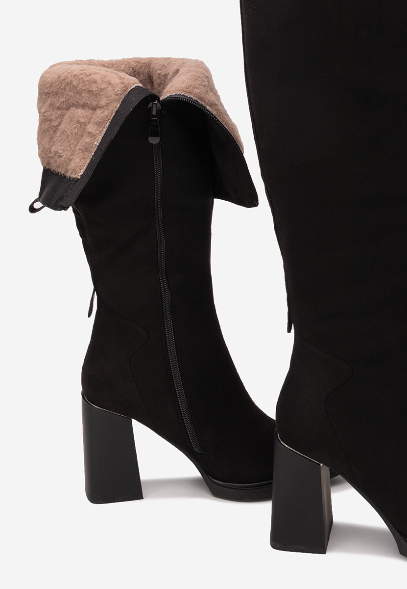 Stivali con tacco Ricardia V3 nero