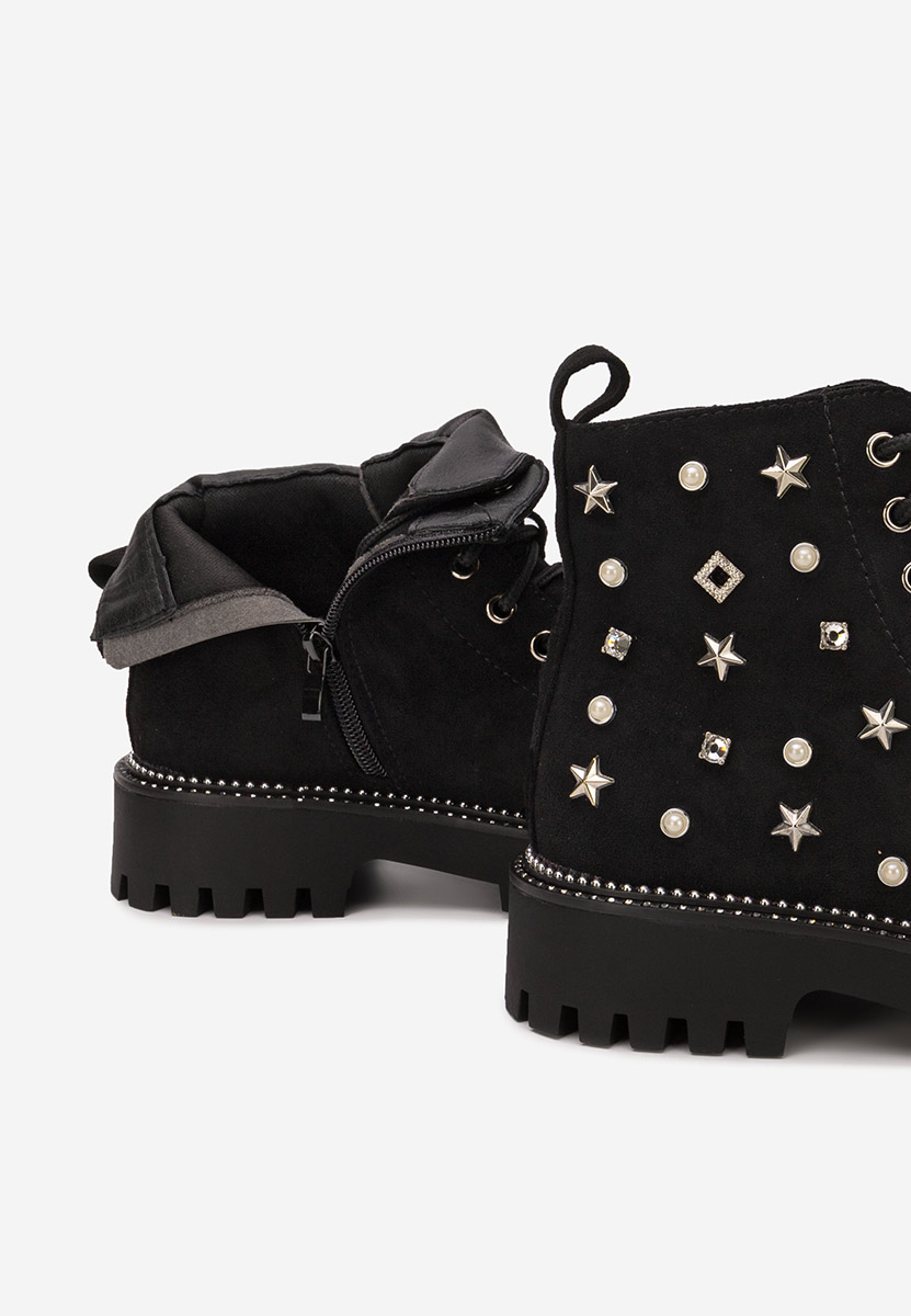 Scarponcini donna Stelyana nero