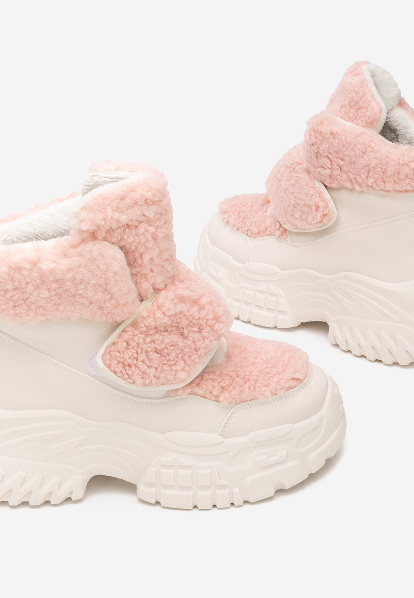 Sneakers donna invernali Comino V2 bianchi